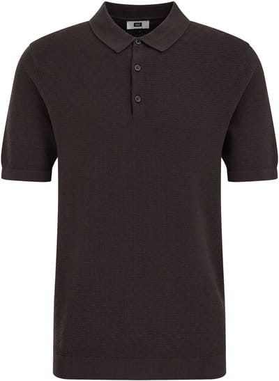 WE Fashion Heren regular fit polo