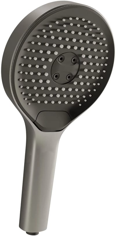 Schulte Douchekop 3 Standen - Ronde Handdouche - Roestvrij Staal Look - Glaia