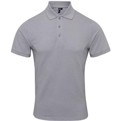 Premier Heren Coolchecker Plus Piqu Polo Shirt (Zilver)