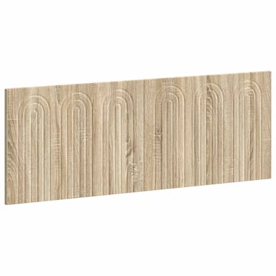 vidaXL - Wandgemonteerd - Hoofdbord - ALKMAAR - Sonoma - Eiken - Bewerkt - hout