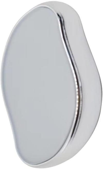 Kristallen Ontharingsapparaat - Ontharingsgum - Huidverzorging - Pijnloos ontharen - 11 cm - Zilver