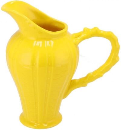 Can you feel it vase yellow 17x10x20cm