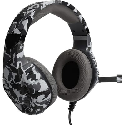 Bedrade Gaming Headphone Computer Stereo Headset met LED-licht Microfoon USB+3.5mm Poort