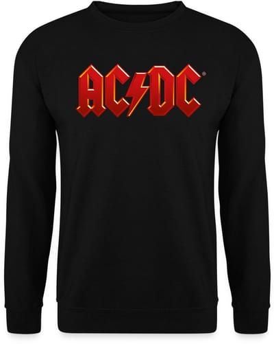 AC/DC Klassiek Logo Met Bliksemschicht Sweater Heren