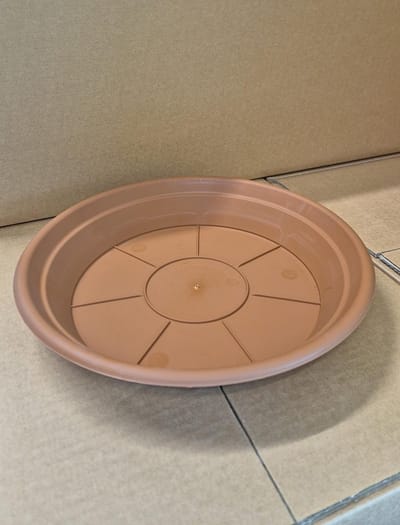 Onderschotel Leader 52cm TERRACOTTA Erba / 2 STUKS ! /