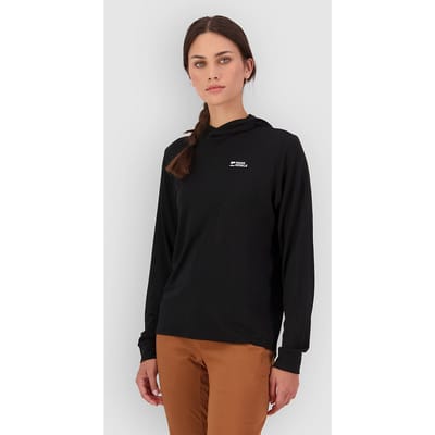 Mons Royale Pivot Merino Long Sleeve Tech Tee zwart