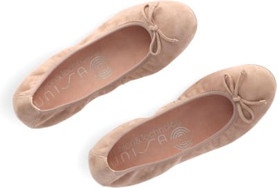 Unisa Acor Ballerina's Dames - Beige - Maat 41