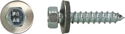 PGB-FASTENERS | Zsk gevelschr. Type A +punt Ø 6,3x130 A2 | 100 st