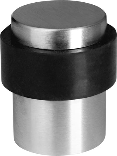 Deurstop Binnen 41mm in Satijn Roestvrij Staal voor Vloermontage