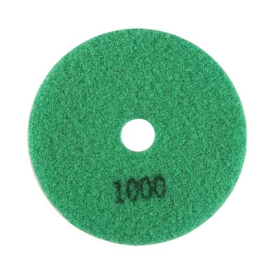 Allecto - Diamant Polijstschijf - Polijstmiddel voor Graniet en Marmer - 100 mm Diameter - Ideaal voor Professioneel Gebruik - Geschikt voor Vloere...