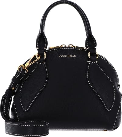 COCCINELLE Leren Schoudertas Avondtas Colette Handbag Noir Zwart