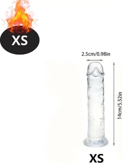Nivard Dildo - Anaal - Met Zuignap - Siliconen - Sex Toys - Voor Mannen & Vrouwen - Voor Koppels - Couples - XS