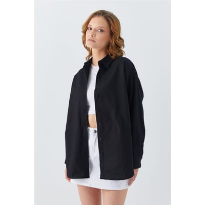 Oversized Poplin Shirt