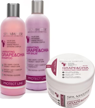 Spa Master Color Protect Gekleurd Haar Verzorgingsset – Shampoo + Conditioner + Haarmasker – Gekleurd Haar Vrouwen – Bescherming Haarkleuring – 1160ml