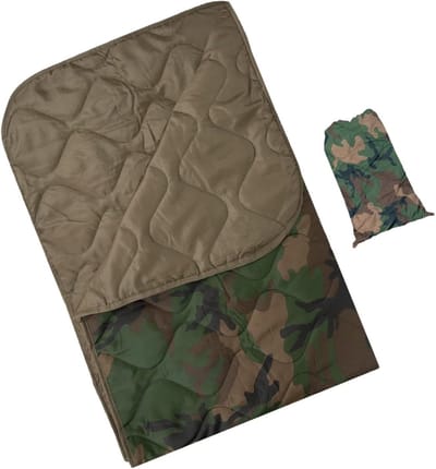 Campingdeken Dons - Outdoor Deken - Warm Blijven - Waterdicht Winddicht - 650 gram - Leger