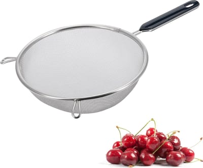Westmark Huishoudzeef, Traditionell, ø 18 cm, roestvrij staal/kunststof, zilver/zwart, 12842270
