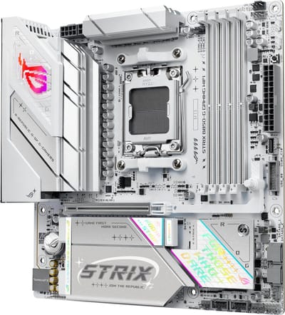 ASUS ROG STRIX B850-G GAMING WIFI- Moederbord - Socket AM5 - Micro-ATX - AMD B850 chipset