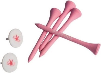 Golftee Hout Playboy Roze