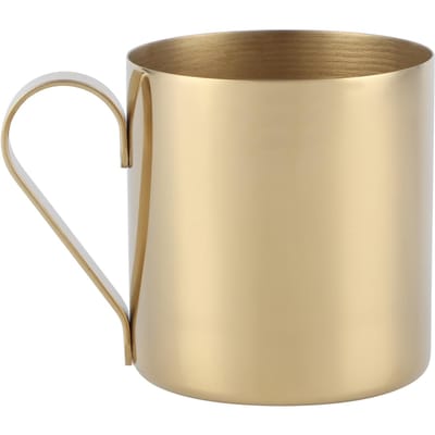 400ml Cocktail Mok 304 Roestvrij Staal Bier Koffie Water Drinkbeker Bar DrinkwareGoud goud