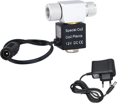 CO2-magneetventiel - DC 12 V - CO2-regelaar - elektrisch magneetventiel - CO2-systeemregelaar voor aquaria - waterplanten - gras groeien