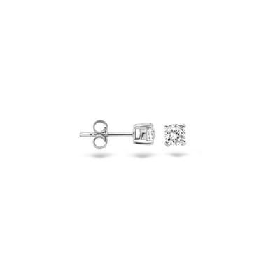 Blush Oorbellen 7128WZI -  Wit Goud (14Krt.) met Zirconia
