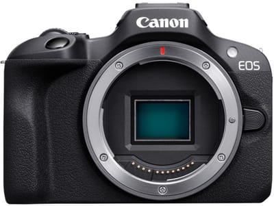 Canon EOS R100 Body - Systeemcamera - 24.1 MP - Foto en Video - Compact formaat - Creative assist - Camera zonder lens