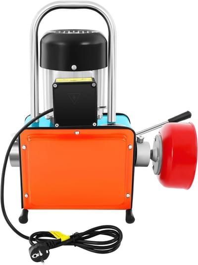 Pijpreiniger Spiraal - Afvoerreiniger Machine - Verstoppingen Verwijderen - 1000W Koperen Motor - 12 Meter Veer - Meerkleurig
