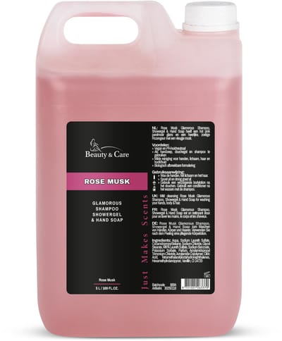Rose Musk Sensual showergel - Beauty & Care - 5 L. new