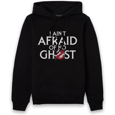 Ghostbusters I Ain't Afraid Of No Ghost Hoodie - Black - S