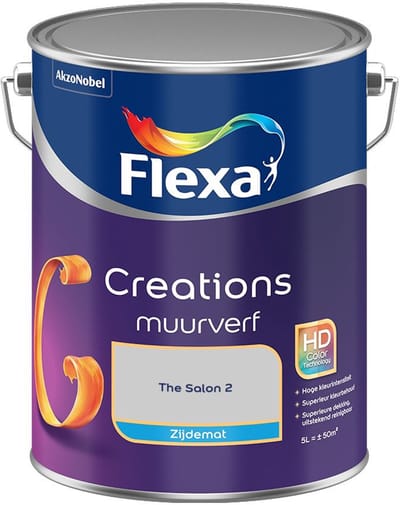 Flexa - Creations Muurverf Zijdemat - The Salon 2 - Mengverf - 5 L