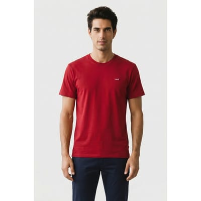 Levi's Ss Original Hm Tee Rhythmic Red Taglia: M | Magliette basic Outlet | Uomo | Rosso