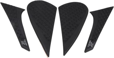 Keenso Brandstoftank Tractie Pads Anti-slip rubber Brandstoftank Tractie Pad Kniebeschermer zijdelings stickers voor Z800 13-16 Pedalen/Stijgbeugels & Toebehoren