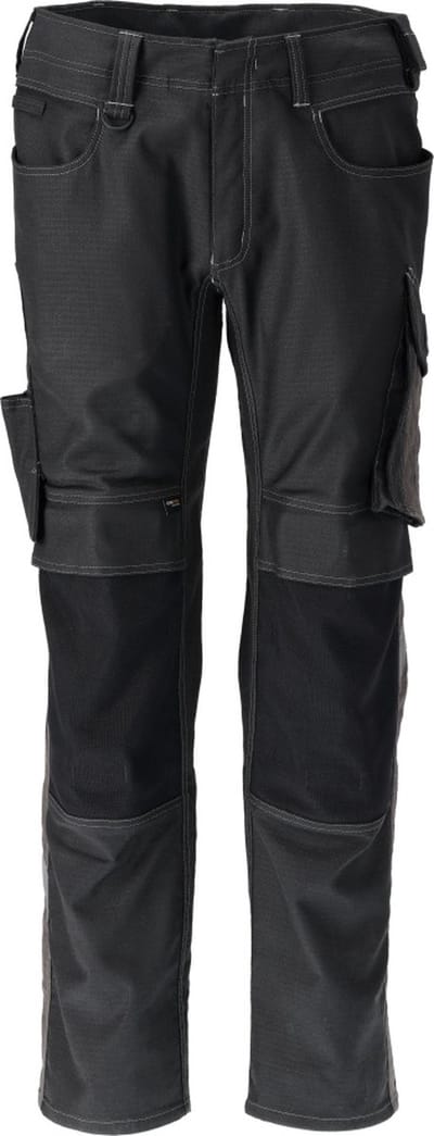 Mascot Unique Broek met kniezakken 21979-459 - zwart/donkerantraciet - C48 - 76