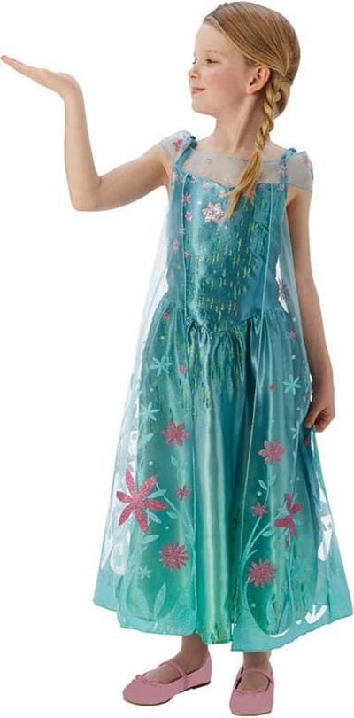 Disney Frozen Fever Elsa - Kostuum Kind - Maat 98/104