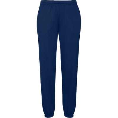 Fruit of the Loom Heren klassieke joggingbroek met elastiek (Marine)