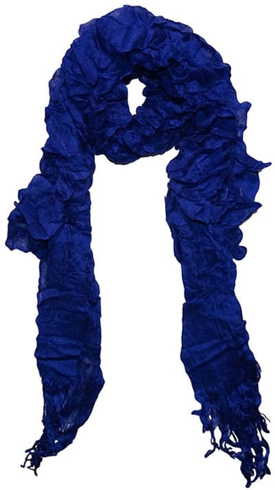 Boodz Sjaal Dancing met Franjes Kobalt Blauw