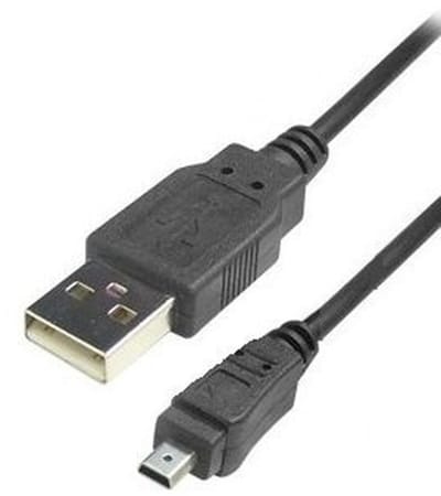 Allecto - USB Kabel - Hoge Kwaliteit Verbindingskabel - Geschikt voor Panasonic Lumix DMC-FZ30 - Snelle Gegevensoverdracht - Duurzaam Ontwerp - 1.5...