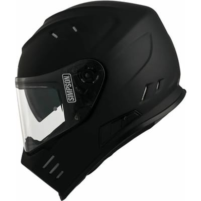 Volgelaats motorhelm Simpson ghost/venom