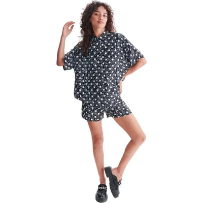 Oversized Bedrukt Shirt Dames 24 Colours