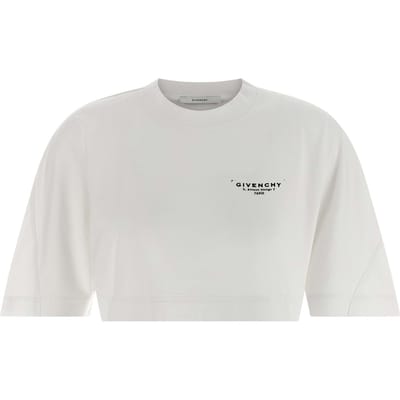 Givenchy Witte Katoenen T-Shirt