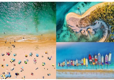 Trefl puzzel 1500 stukjes strand zee FSC gecertificeerd.
