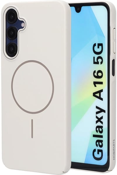 Mobiparts Slim Line Case geschikt voor Samsung Galaxy A16 - MagSafe Off - Wit