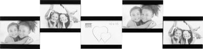 Deknudt Frames multifotolijst S68RK2 P5 - zwart - 5 foto's 10x15 cm