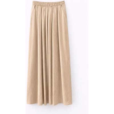 Hoge Taille Maxi Rok met Touwtje Taille