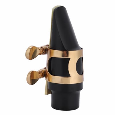 Dailygoods- Sax Mondstuk Set - Lichtgewicht - Draagbaar - Hoogwaardig Materiaal - Rijke Geluidskwaliteit - Geschikt voor Beginners/Professionals - Saxofoonmondstuk