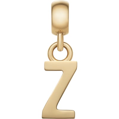 DANIEL WELLINGTON LETTER CHARM DW00400509 GOLD-PLATED LETTER Z BEDEL 1 STUK