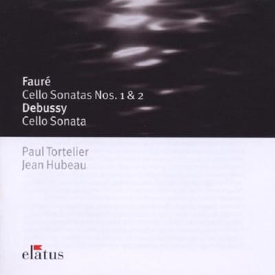 CD CLAUDE DEBUSSY GABRIEL FAUR JEAN Cellosonates.1 2  . Tortelier  0927490122 ELATUS 2006 Europa Klassiek Gebruikt gray