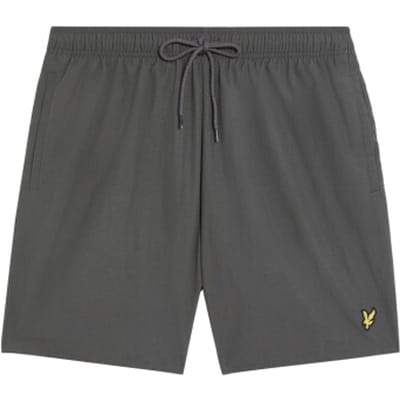 Lyle & Scott Plain Swimshort Zwembroeken Heren - Grijs - Maat S