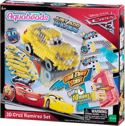 Aquabeads Maak je eigen 3D Auto Disney Pixar Cars – 21x21x3cm | Aquabeads | Knutselen voor Kinderen | Auto’s Maken