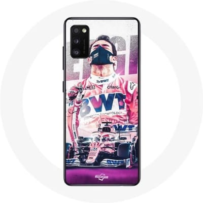 Samsung Galaxy A41 Case Formule 1 Sergio Pérez F1-coureur